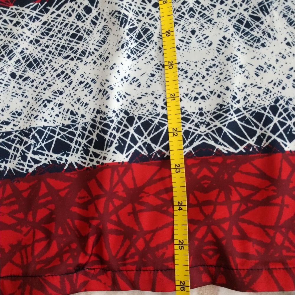 Patterned Dropped Shoulder Blouse - Picture 3 of 6